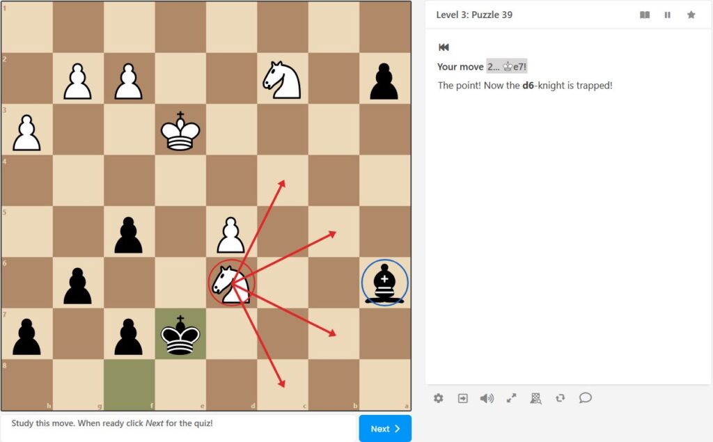 Chessable quiz